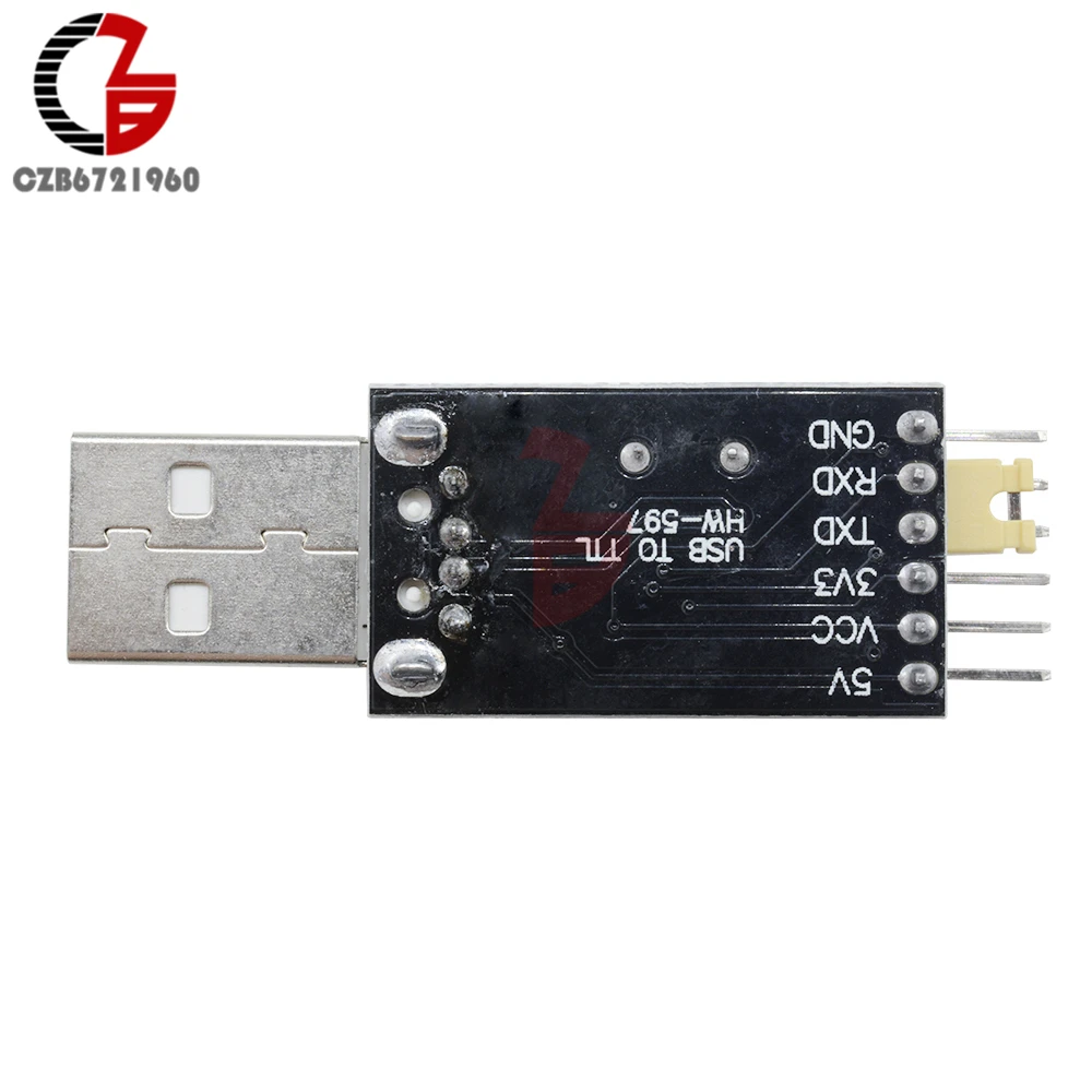 5 шт. USB в ttl CH340 модуль преобразователя CH340G UART плата адаптера 3,3 В 5 в замена Pl2303 CP2102