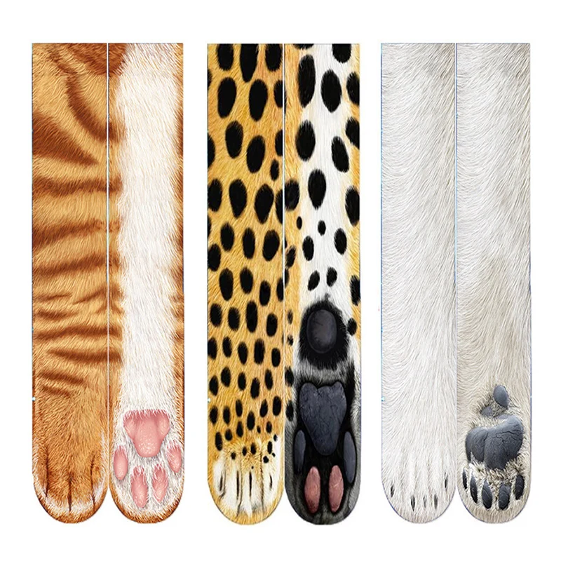 

New Hot High quality Sock Child Adult Unisex Animal Dog Cat Paw Crew Socks 3D Print Funny Fashion Elastic Breathable Sock