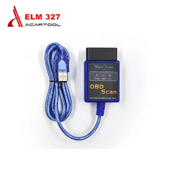 

Vgate OBD Scan Code Reader Auto Diagnostic Scanner Elm 327 Obd2 Car Diagnostic Tool Obd2 Scanner USB Cable Blue