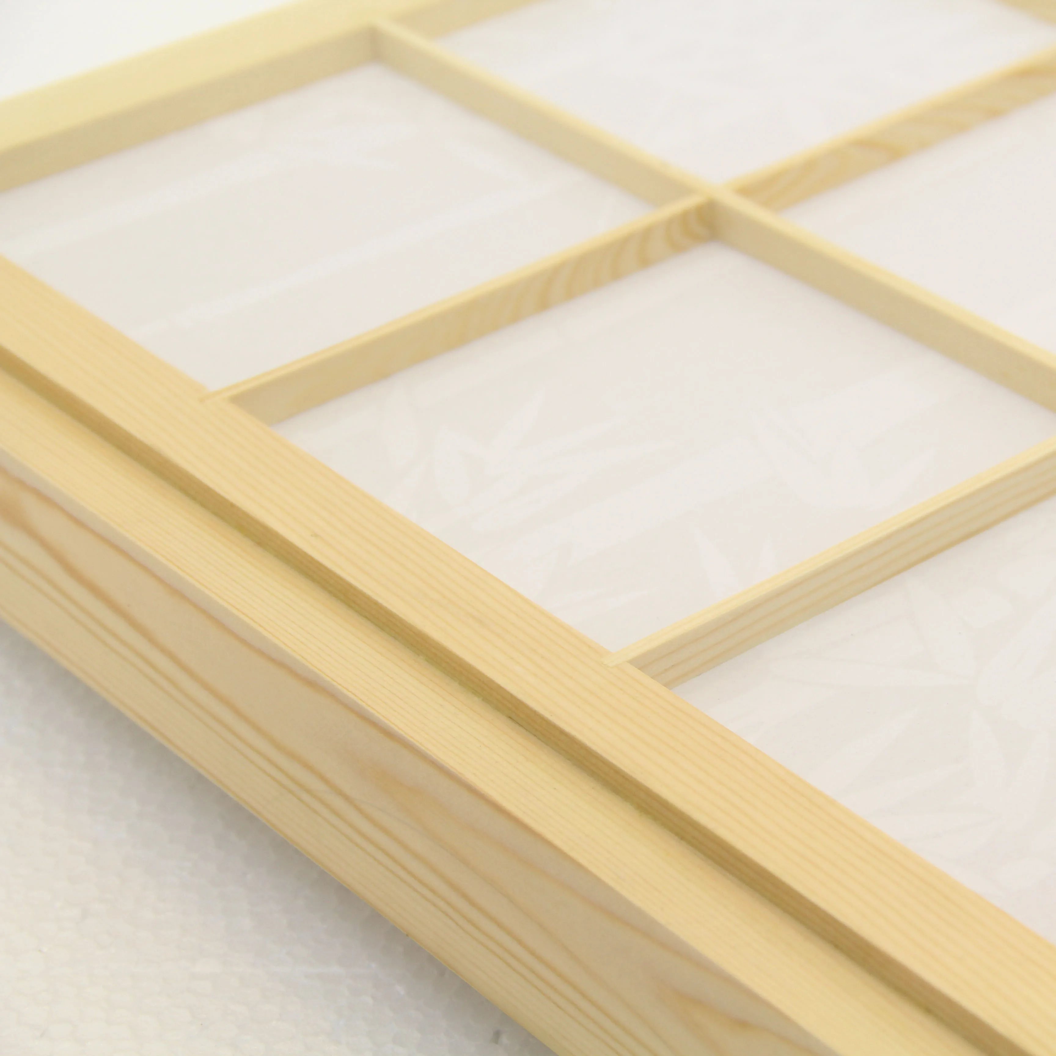 Ультратонкий потолочный светильник в японском стиле с татами квадратный цветной