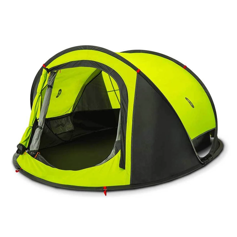

SGODDE Waterproof Double Layer 3-4 person Camping Tent Outdoor Waterproof Double Layer Canopy Hiking BeachTourist travel Tents