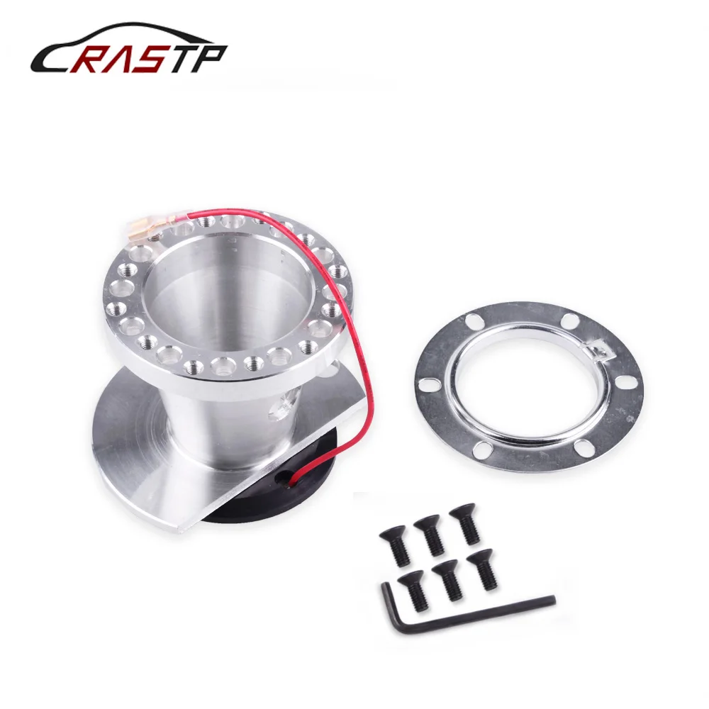 

RASTP-Racing Car Modified Drift Quick Release Steering Wheel Hub Adapter Snap Off Kit for Honda GK5 RS-QR015