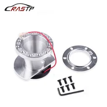 RASTP-Racing Car Modified Drift Quick Release Steering Wheel Hub Adapter Snap Off Kit for Honda GK5 RS-QR015