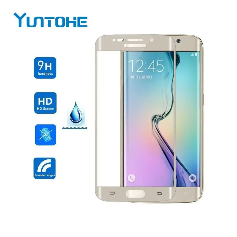 bilder für Großhandel 3D Voll Gebogen Gehärtetem Glas Für Samsung Galaxy S8 S6 S7 Rand Plus G935F Displayschutzfolie 9 H Schutz 50 teile/los bilder für Großhandel 3D Voll Gebogen Gehärtetem Glas Für Samsung Galaxy S8 S6 S7 Rand Plus G935F Displayschutzfolie 9 H Schutz 50 teile/los