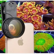 Аквариум мобильный телефон камера зеркало море 3 цилиндр фильтр объектива с макро объектив зеркало Коралловое море Бог
