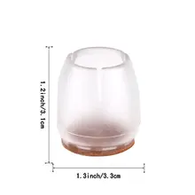 144 упаковочные колпачки на ножки стула силиконовые ножки Чехлы для стола протекторы для деревянных полов