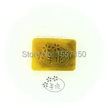 Кружева ручной работы шаблон Мини поделки мыло штамп Глава Печать с ручкой 40*29 мм(na055