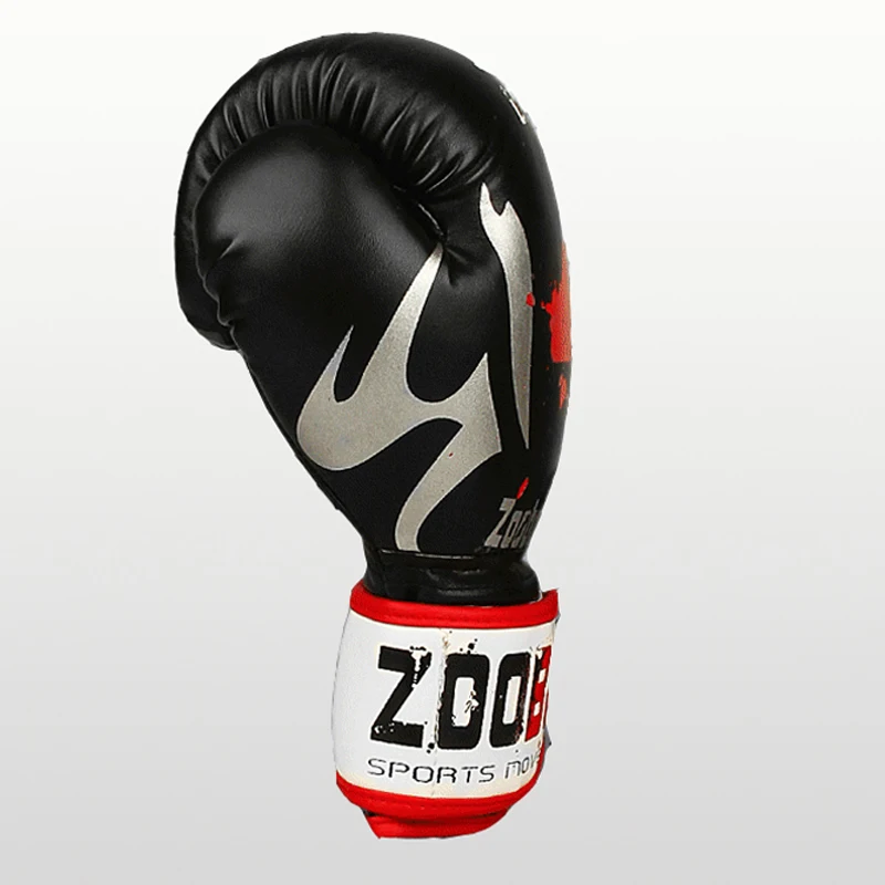 Боксерские перчатки ZOOBOO MMA Muay Thai боксерские Sanda Kungfu Wushu для мужчин и женщин