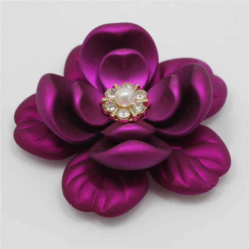 50pcs/lot Acrylic Large Flower Beads Chunky Rose Beads Resin Flower