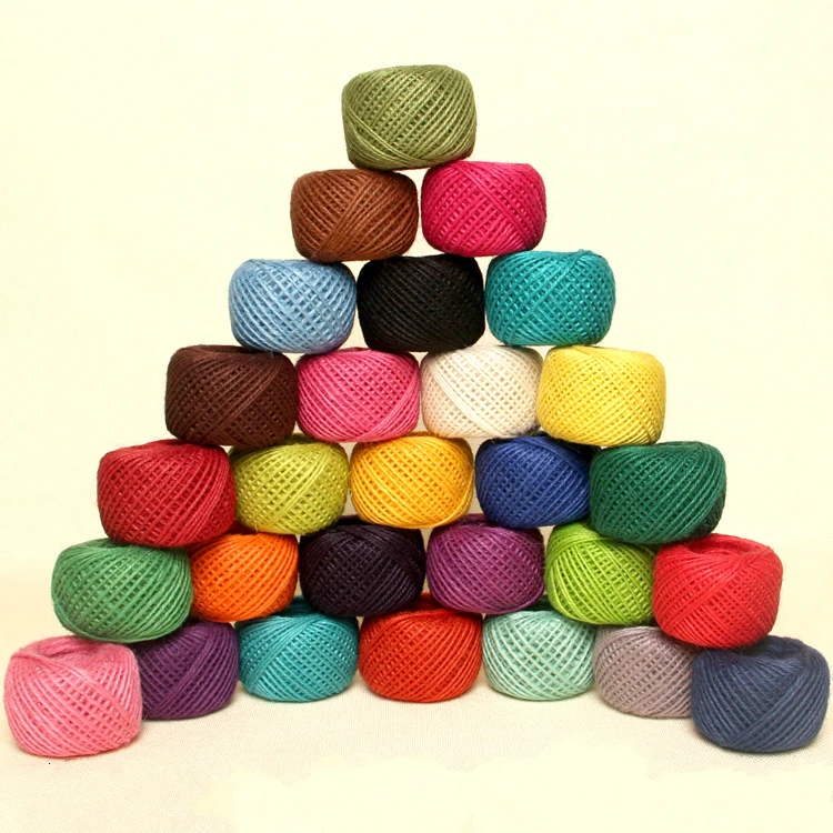 2pcs natural jute rope decorative thread tag rope photo folder DIY