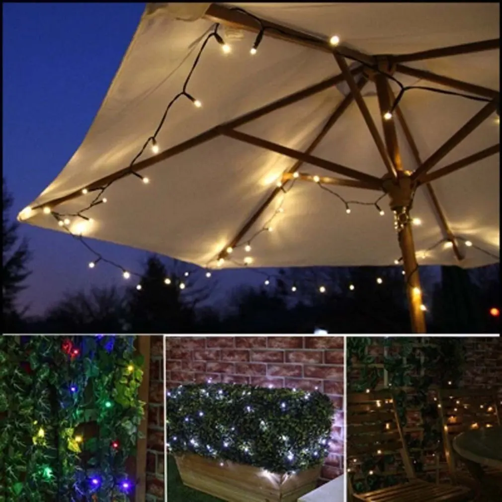 7M 50 LED Solar Strip Light Outdoor Lighting Led String Fairy Lights Waterproof For Wedding Christmas Party Garden | Освещение