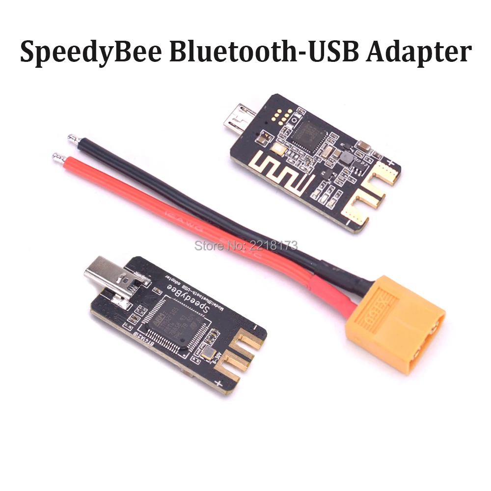 

Runcam Speedybee Bluetooth-USB Adapter 2nd Generation Module Supported with iOS and Android for FPV Flight Controller Drone