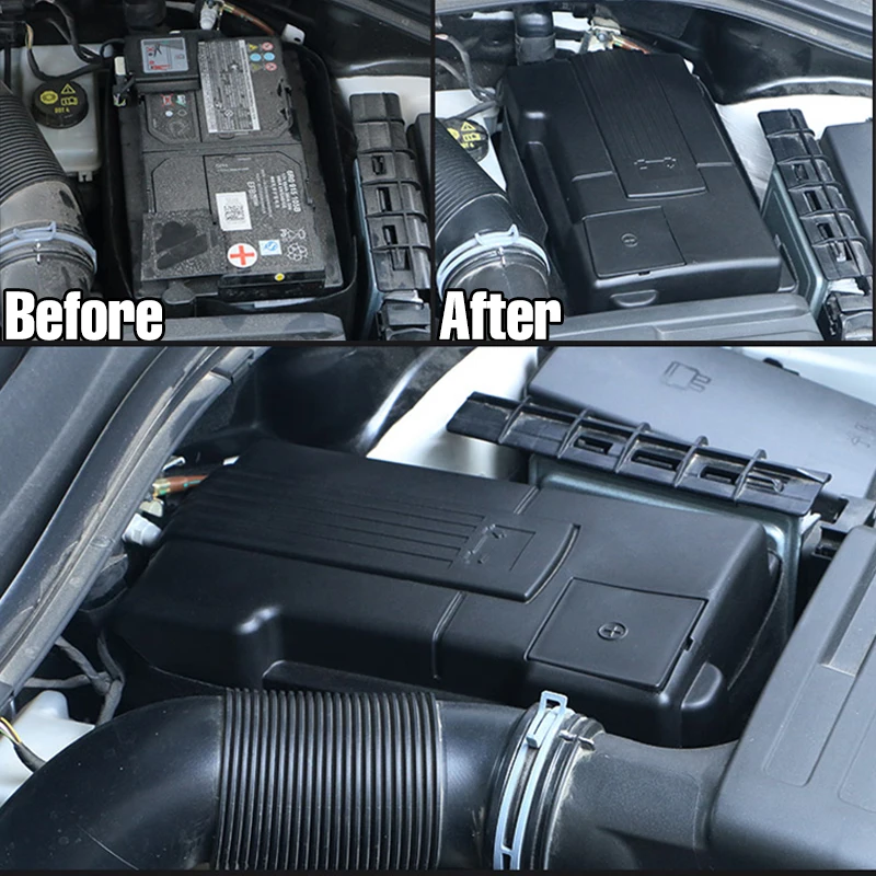 Защитный чехол для автомобильного двигателя для SEAT Leon Mk3 SEAT Ateca положительный отрицательный аккумулятор анодный электрод Rustproof Shell