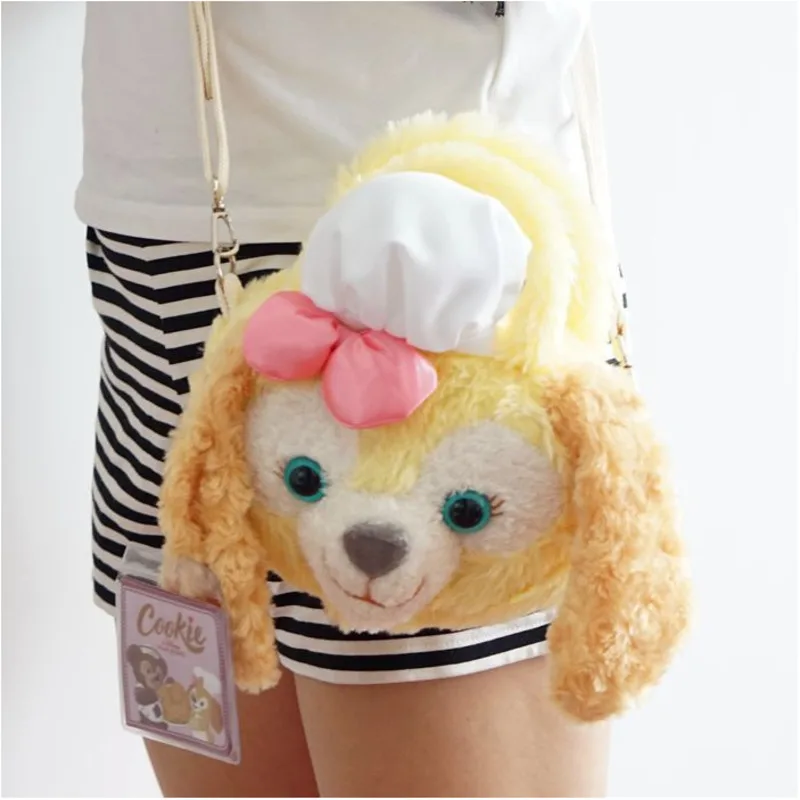 Японское аниме медведь Даффи друг печенья шеф-повара собака плюшевый рюкзак мягкие животные кукла сумка на плечо Skew ранец для девочек Подарки