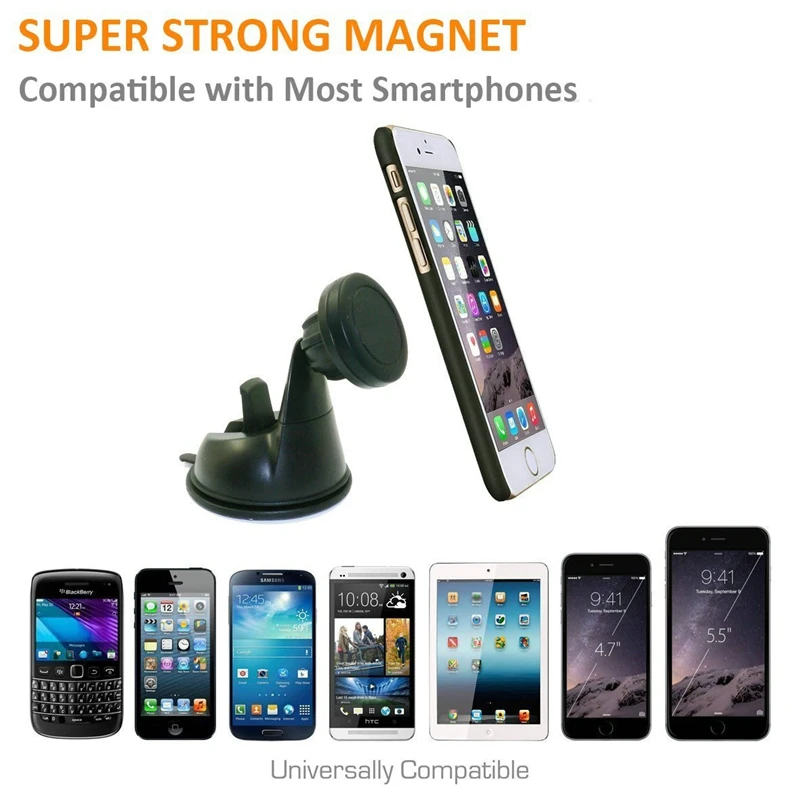 Автомобильный магнитный держатель для телефона Femilef IPhone Samsung