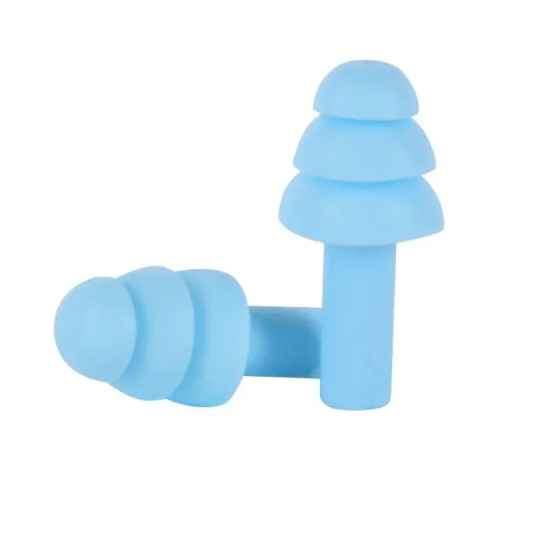 10 пар силиконовые водонепроницаемые затычки ушные для плавания защита ушей