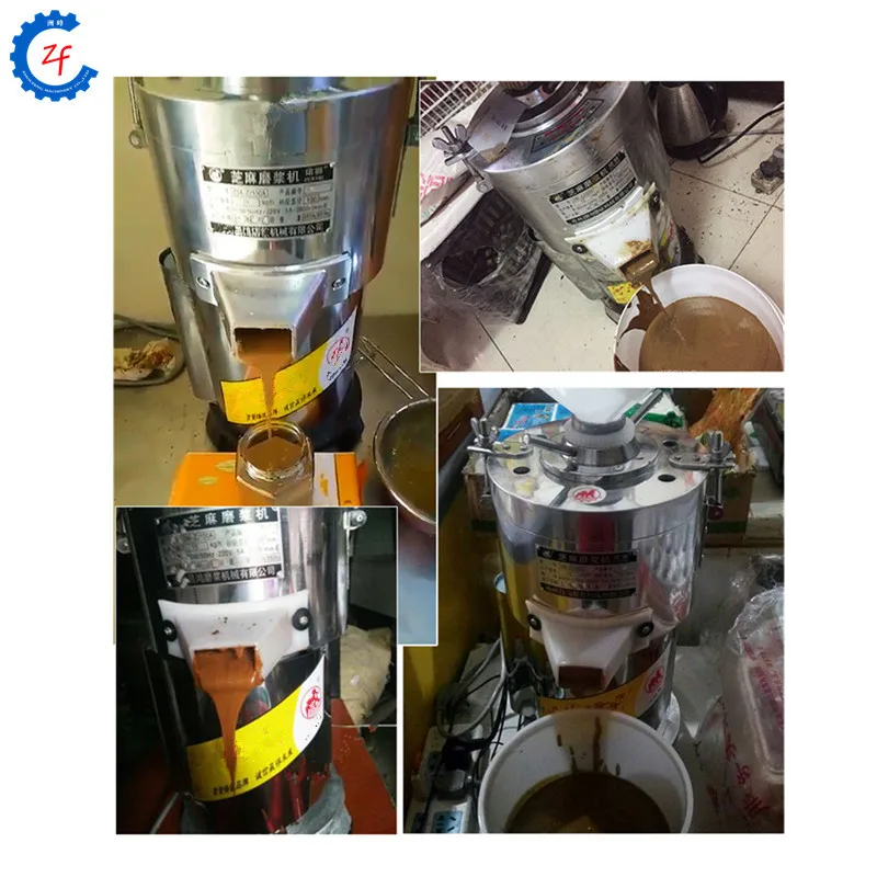 Multifunctional paste grinding machine for sesame almond cashew hazelnut nut peanut butter making machine