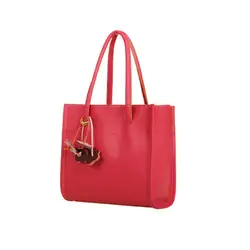 Роскошные сумки женские дизайнерские сумки высокой емкости PU Твердая винтажная сумка-мессенджер с подвесным орнаментом хозяйственные