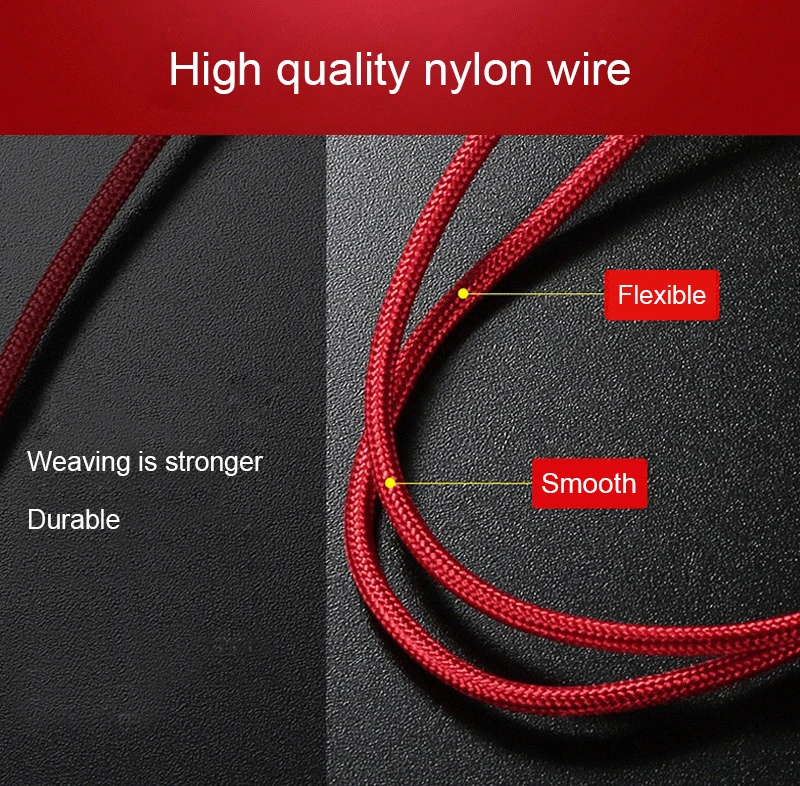 1 2 3 м usb type C кабель для зарядного устройства для Xiao mi Red mi Note 7 mi 9 кабель для быстрой зарядки данных USB C для samsung Galaxy S9 S8 провод шнур