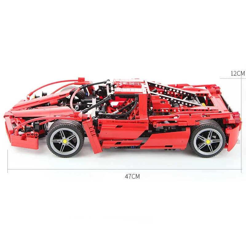 9186 Racer серии Super car 1:10 модель строительные блоки комплект Совместимость 8653 классический дизайн автомобиль-Стайлинг игрушки для детская