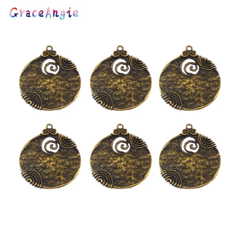 Подвеска из сплава в античном стиле 6 шт. 48*45 мм|pendant bone|charm femalependant frame |