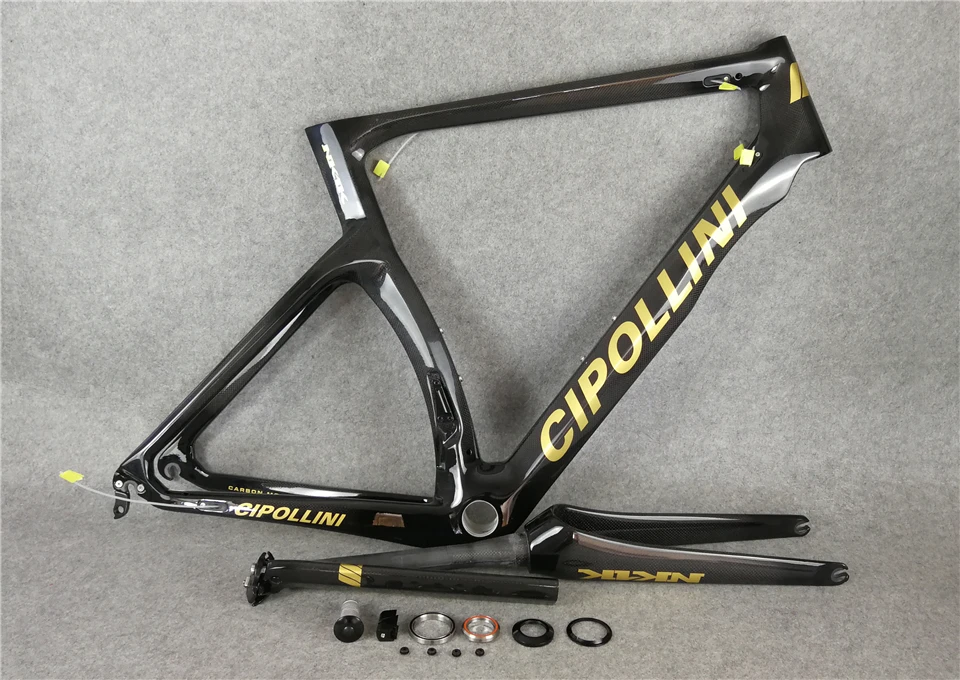 Best Carrowter 1K/3K Glossy Carbon Cipollini NK1K Frame Carbon Gold Logo ROAD Bike/Bicycle Frameset Fork+ Seatpost+ Clamp+ Headset 6 Best Carrowter 1K/3K Glossy Carbon Cipollini NK1K Frame Carbon Gold Logo ROAD Bike/Bicycle Frameset Fork+ Seatpost+ Clamp+ Headset 6