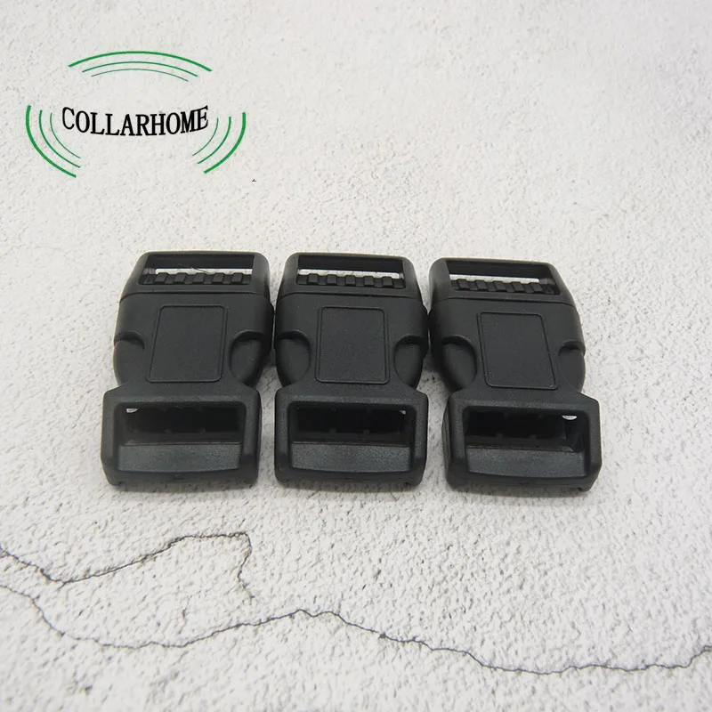 

10PCS/Lot Black Contoured Plastic Buckles For 3/4 Inch(20mm) webbing Paracord Bag Backpack Leathercraft Durable And Strong