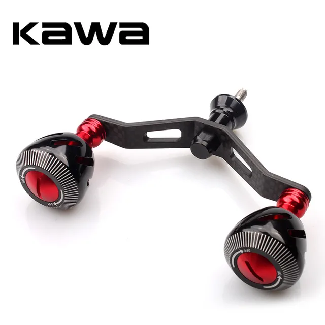 Cheap Kawa New Fishing Reel Handle Double Handle With Aluminum Alloy Knob, Suit Shimano Reel, Carbon Fiber Fishing Tackle Accessory Cheap Kawa New Fishing Reel Handle Double Handle With Aluminum Alloy Knob, Suit Shimano Reel, Carbon Fiber Fishing Tackle Accessory