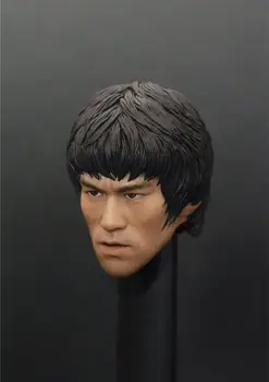 

1/6 Scale Bruce Lee Head Sculpt For Hot Toys Enterbay Male Body Play Murder for Me Collection Toys