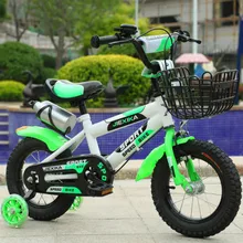 Детский велосипед 12 дюймов высокого и низкого качества поколения детская коляска 3 6 лет горный велосипед