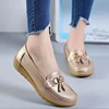 Women Flats Ballet Shoes Cut Out Leather Breathable Moccasins Women Boat Shoes Ballerina Ladies Casual Shoes ► Photo 2/6