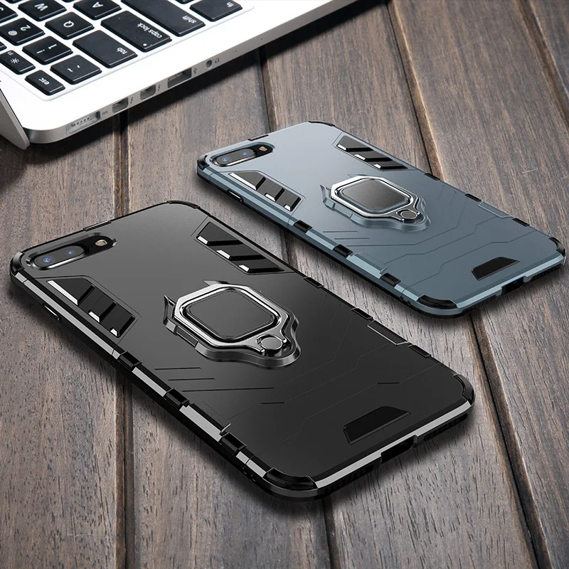 

KISSCASE Armor Phone Case For Xiaomi Redmi Note 5 4X 5 plus 6 6pro Combo Case For Xiaomi Pocophone F1 Mi 8 SE A1 A2 Max 3 Fundas