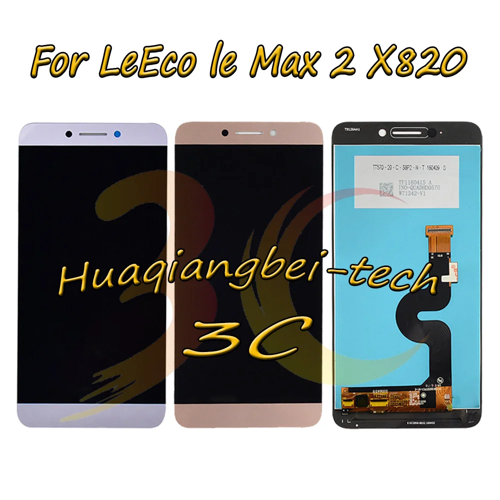 

New 5.7'' Full LCD DIsplay + Touch Screen Digitizer Assembly For Letv le LeEco Max 2 Max2 X820 X821 X822 X823 X829 Tracking