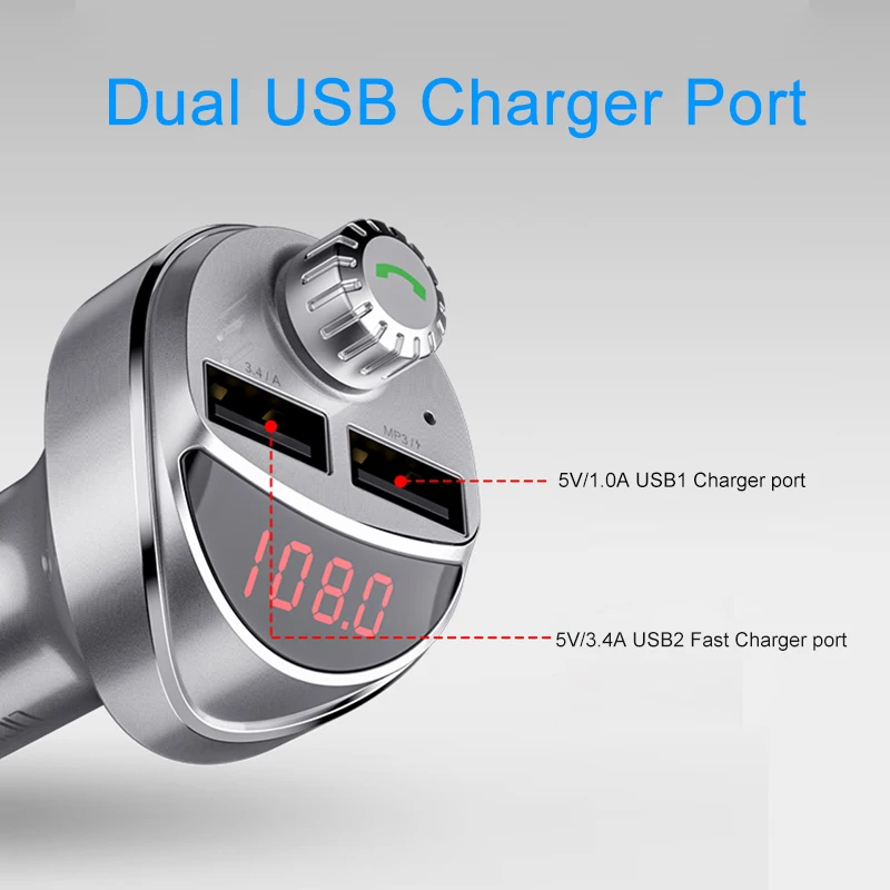 E3370 Bluetooth FM Transmitter (8)