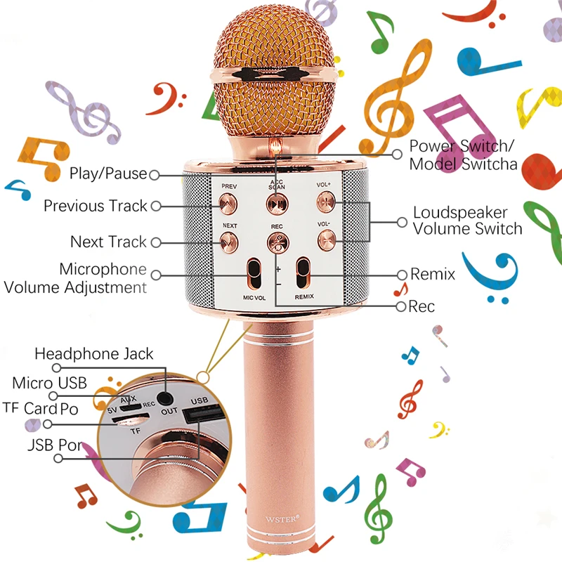 WS858-Wireless-Karaoke-Microphone-Portable-Bluetooth-mini-home-KTV-for-Music-Playing-and-Singing-Speaker-Player (4)