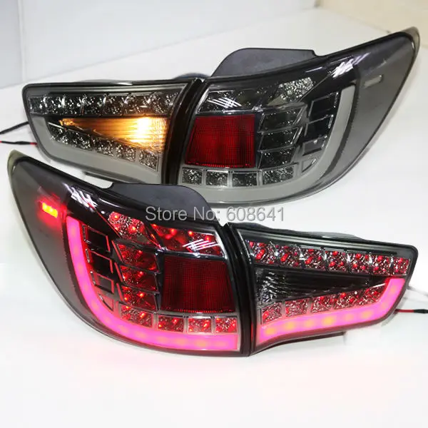 Светодиодный задний фонарь для KIA Sportage R 2011 год дымчатый|led tail lamp|tail lampsmoked lamps |