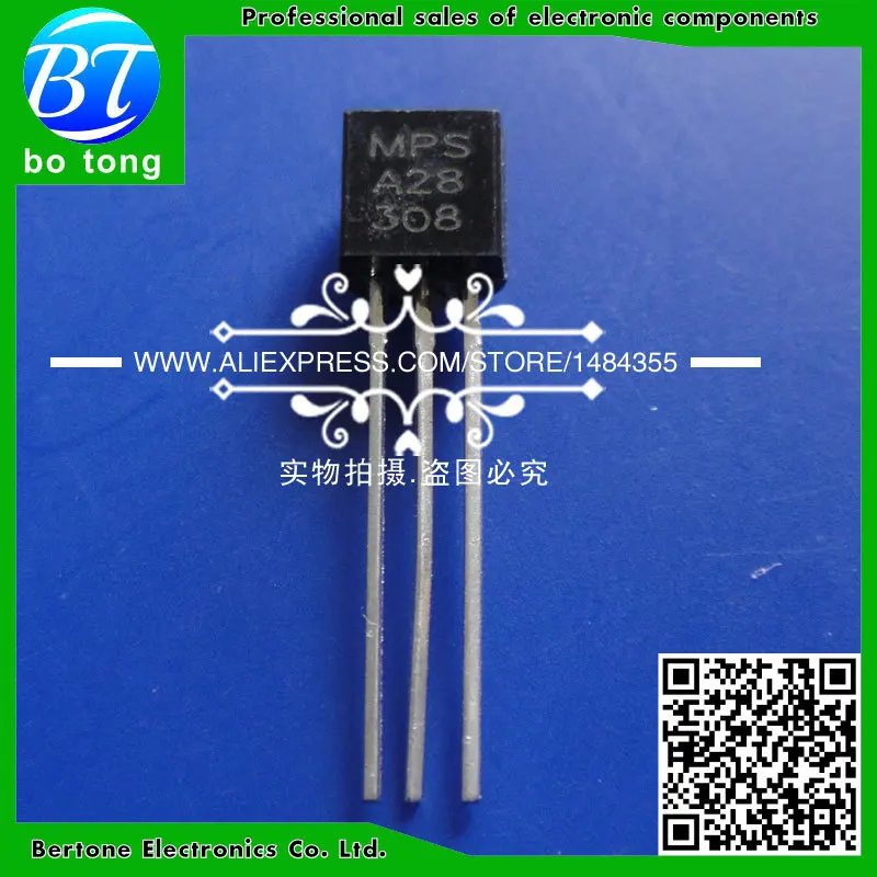 10PC Transistor Transistor MPSA28 A28 line MPSA28 TO-92 A28 