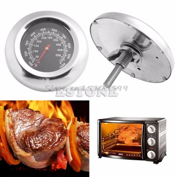 

50-500 Degree BBQ Meat Thermometer Kitchen Oven Grill Temperature Gauge 100~1000 Fahrenheit New Drop Ship