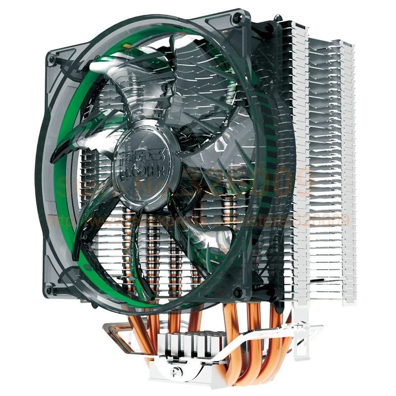 Вентилятор охлаждения процессора PcCooler S129 X4 вентилятор 12 см 4 контактный PWM для Intel