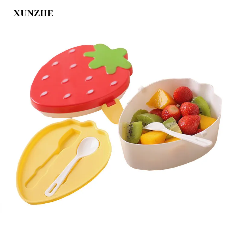 Buy Creativity Strawberry Shape Children Lunch Boxs