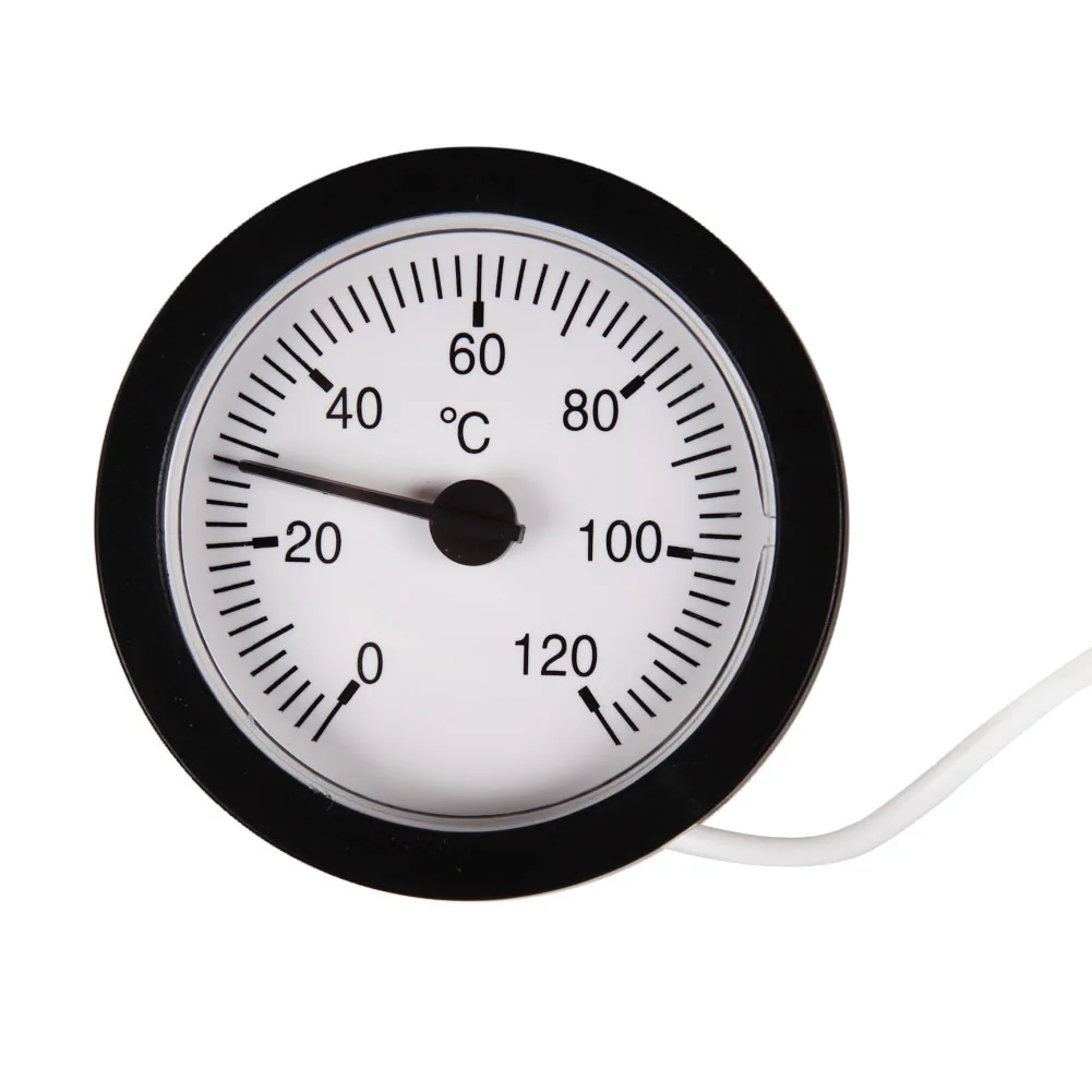 

Dial Thermometer Capillary Temperature Gauge 1.5m Sensor 0-120 degree centigrade for Measuring Liquid Gas Solid