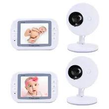 3,5 дюймовый Беспроводной Детский Монитор lcd Аудио Видео ночного видения 2 способа разговора