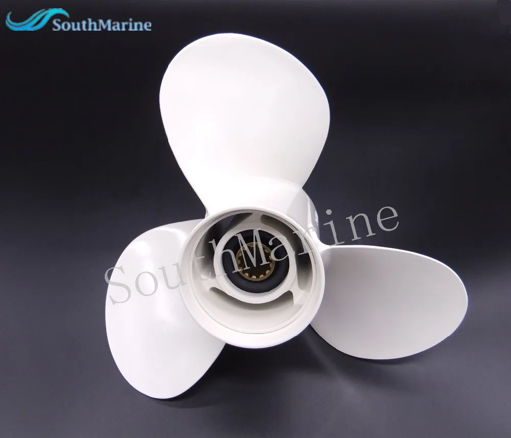 

Outboard Motor T40-04070000 T40-04070000-13 Propeller for Parsun HDX Makara T40 T30 BM T36J T40J F30 F40 F60 11 1/8x13-G