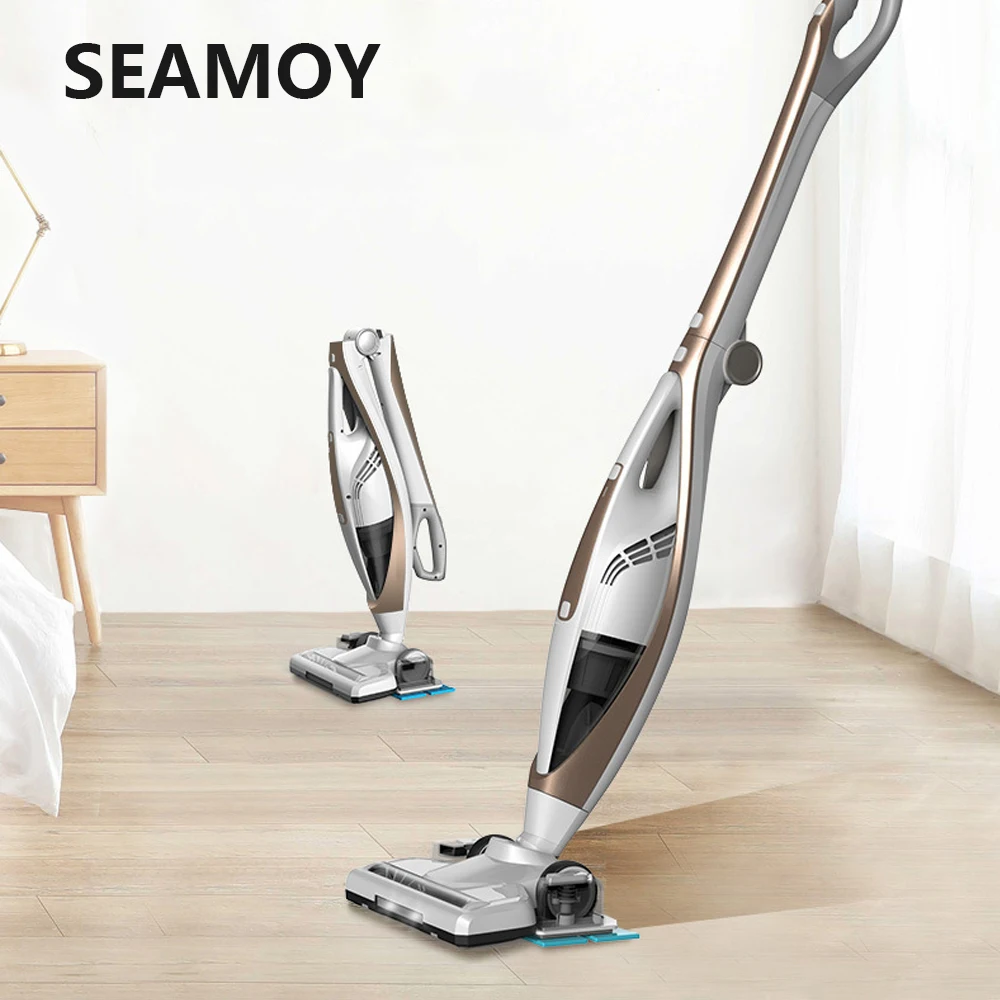  Seamoy Wet And Dry Vacuum Cleaner Handheld Home Portable Wiping & Abosorbing Dust Collector Househo