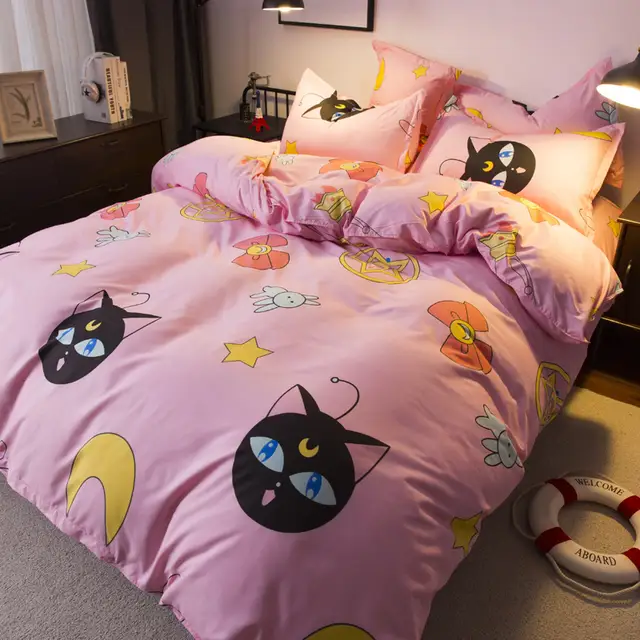 Solstice Home Textile Camouflage Duvet Cover Pillowcase Bed Sheet