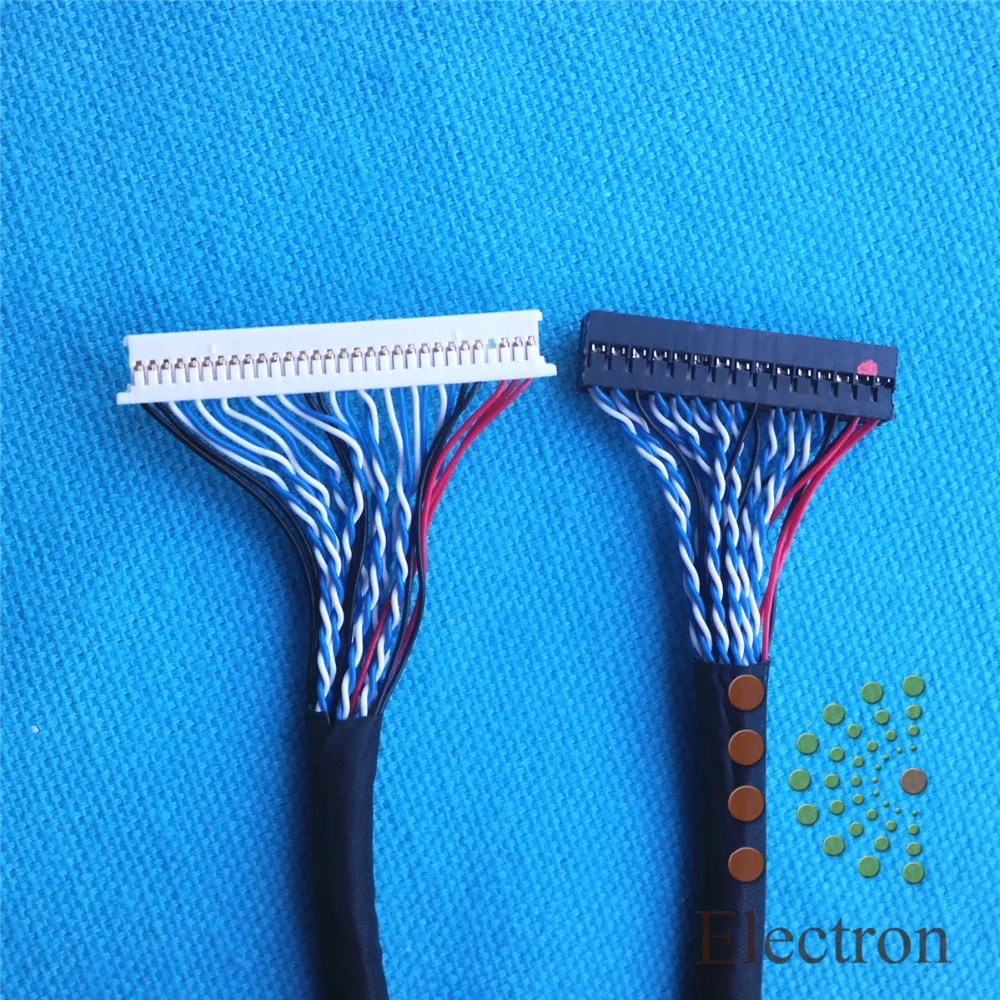 LVDS Cable 1.25mm Pitch 2ch 8bit for LG Display LM181E05 LM181E06