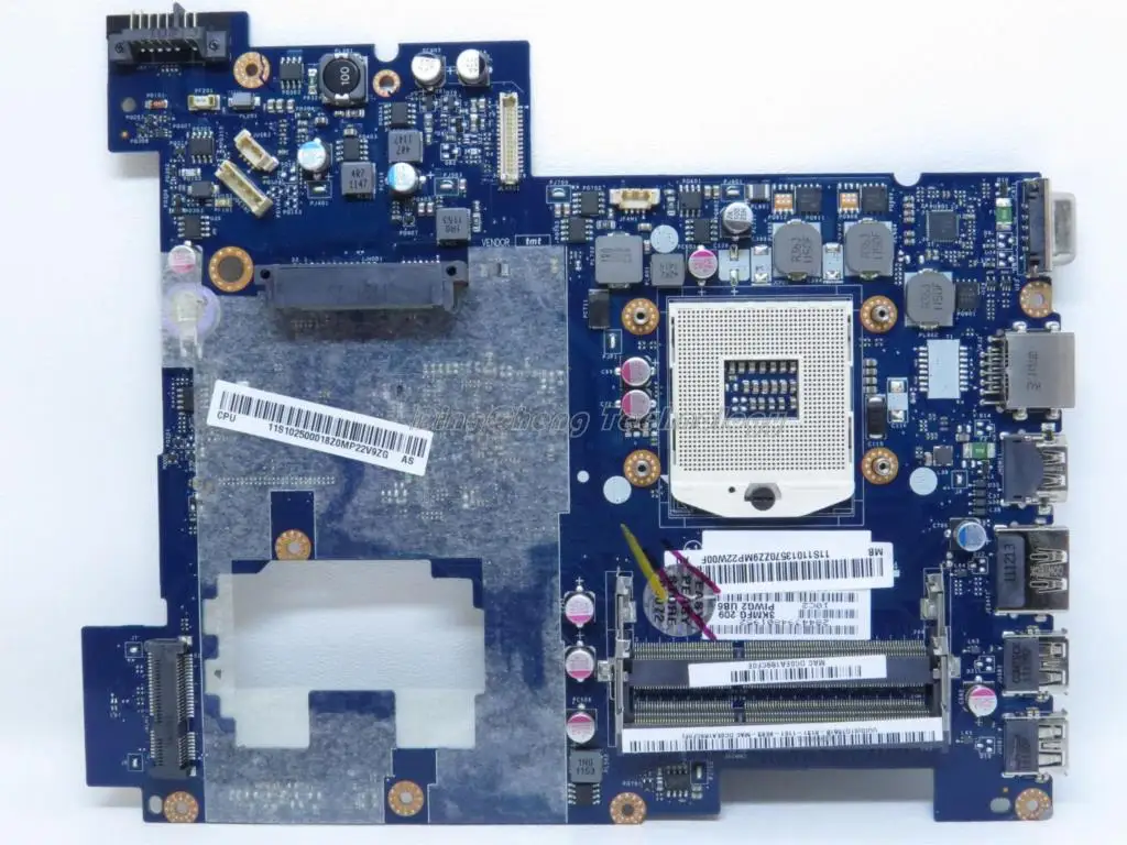 

Laptop Motherboard for Lenovo G570 LA-675AP PIWG2 with integrated graphics card HM65 HDMI 100% tested Fully