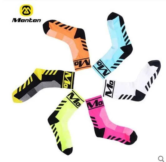 

New Unisex Cycling Socks Men & Women Outdoor Sports Running Basketball Sport Socks Bicycle Bike Socks Calcetines Ciclismo