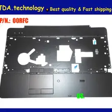 Wellendorff Новая/оригинальная верхняя оболочка для ноутбука Dell Latitude E6540 palmest тачпад+ сканер отпечатков пальцев 00RFC