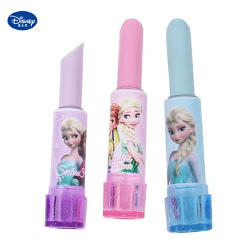 

1 pcs Frozen cute Lipstick pencil eraser Disney student school supplies Kawaii Gift for children
